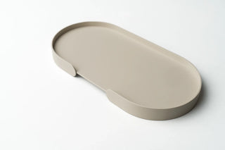 BUTLER – Wetterfestes Metalltablett | Oval | Pulverbeschichtet