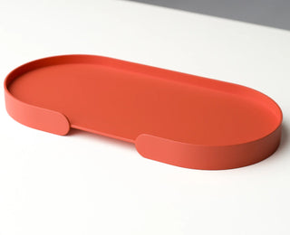 BUTLER – Wetterfestes Metalltablett | Oval | Pulverbeschichtet