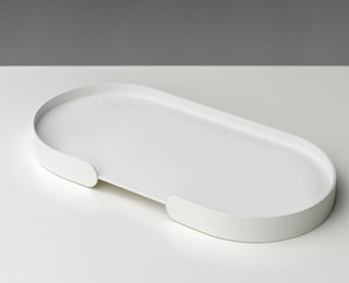 BUTLER – Wetterfestes Metalltablett | Oval | Pulverbeschichtet