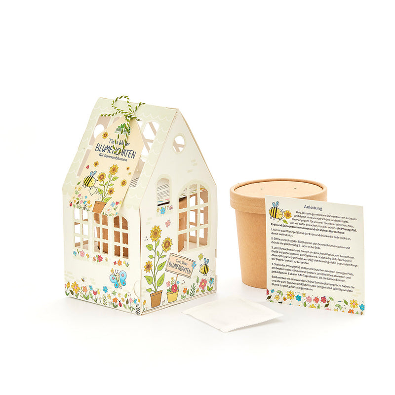 "Timo's Flower Garden" Greenhouse - Organic Sunflower Growing Kit — Ansicht 2