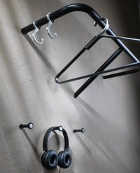 TINY SILVER Wall Hooks Set of 3 – Aluminium Stainless Steel Minimalist — Ansicht 8