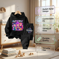 2025 movie korean style Sets Children Hoodies Kpop Demon Hunters Pullover Sweatshirt Trucksuit Cartoon Girls Boy Kids Clothes — Ansicht 3