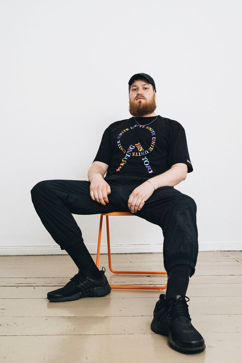 oversize T – UNITE (black) | 100 % Bio-Baumwolle | fair & nachhaltig — 14N14