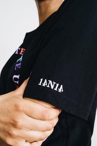 oversize T – UNITE (black) | 100 % Bio-Baumwolle | fair & nachhaltig