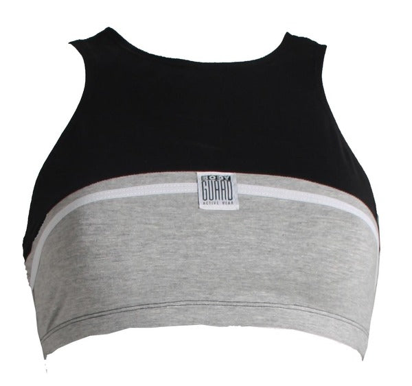 Midnight Upcycling Crop Top – Baumwollgemisch Vintage-Optik — Ansicht 5