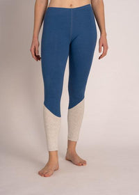 Blue Moon Upcycling Leggings – 90s Style, High Waist, Cotton Comfort — Ansicht 2