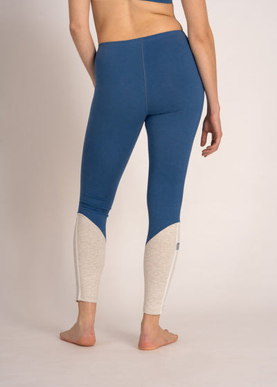 Blue Moon Upcycling-Leggings – 90er Style, hoher Bund, Baumwollkomfort