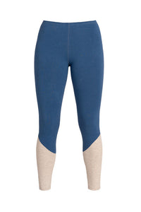 Blue Moon Upcycling-Leggings – 90er Style, hoher Bund, Baumwollkomfort — Ansicht 5