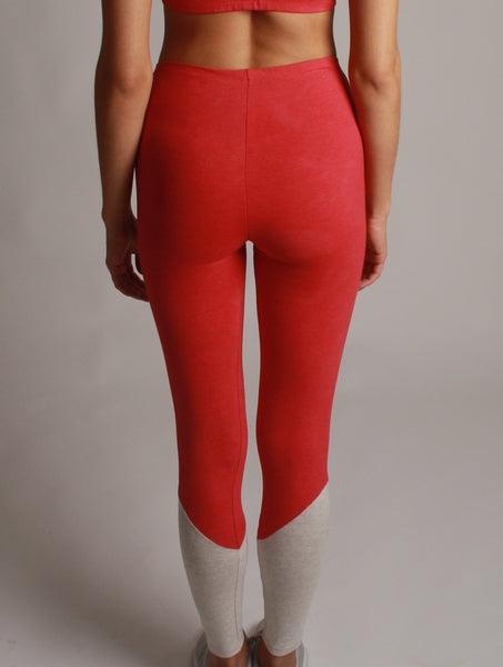 Dawn Upcycling – Leggings | Opaque cotton blend | High waist — Ansicht 3