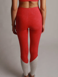 Dawn Upcycling – Leggings | Opaque cotton blend | High waist — Ansicht 3