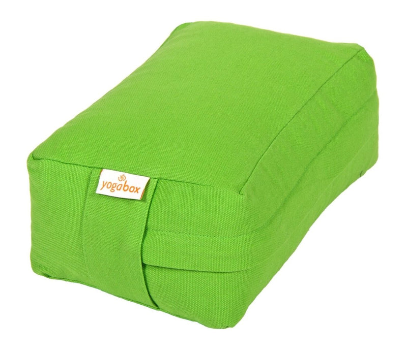 VIPASSANA Cushion Mini – Meditation Cushion 22 x 13 x 8 cm, Removable Cotton Cover — YOVANA GmbH • yogabox.de