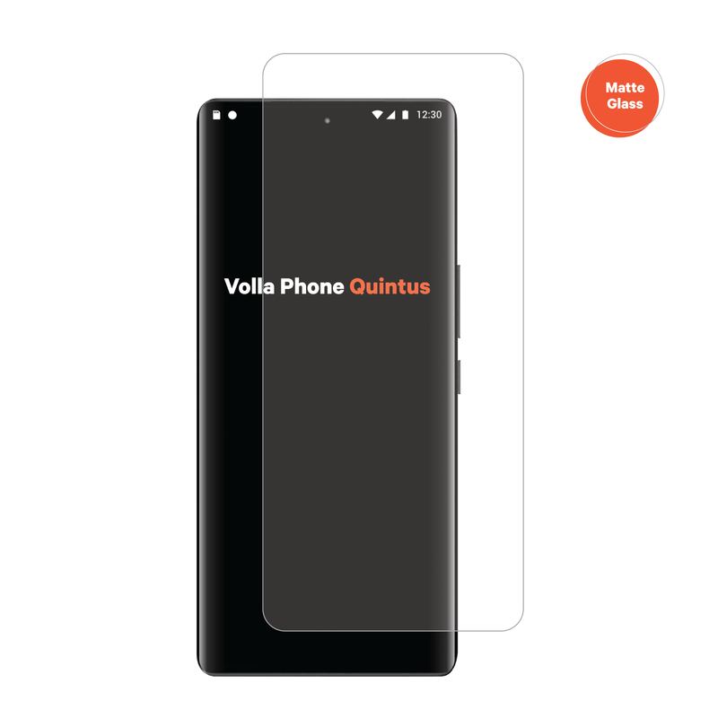 Volla Phone Quintus Schutzglas – Passgenau Antireflex Bruchschutz — Volla Phones
