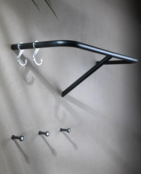 TINY SILVER Wall Hooks Set of 3 – Aluminium Stainless Steel Minimalist — Ansicht 7