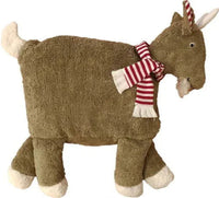 Bio Kuschelkissen Ziege – 100 % Bio-Baumwolle, Dinkelspelz oder Hirsespelz — Ansicht 7