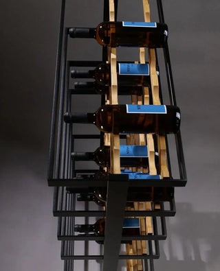 Barrique Weinregal von Siqual – modernes Flaschenregal aus Metall für stilbewusste Genießer