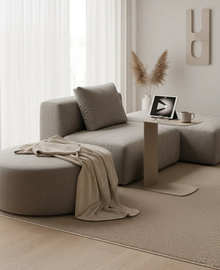 STANDBY – C-förmiger Beistelltisch | Metall | pulverbeschichtet