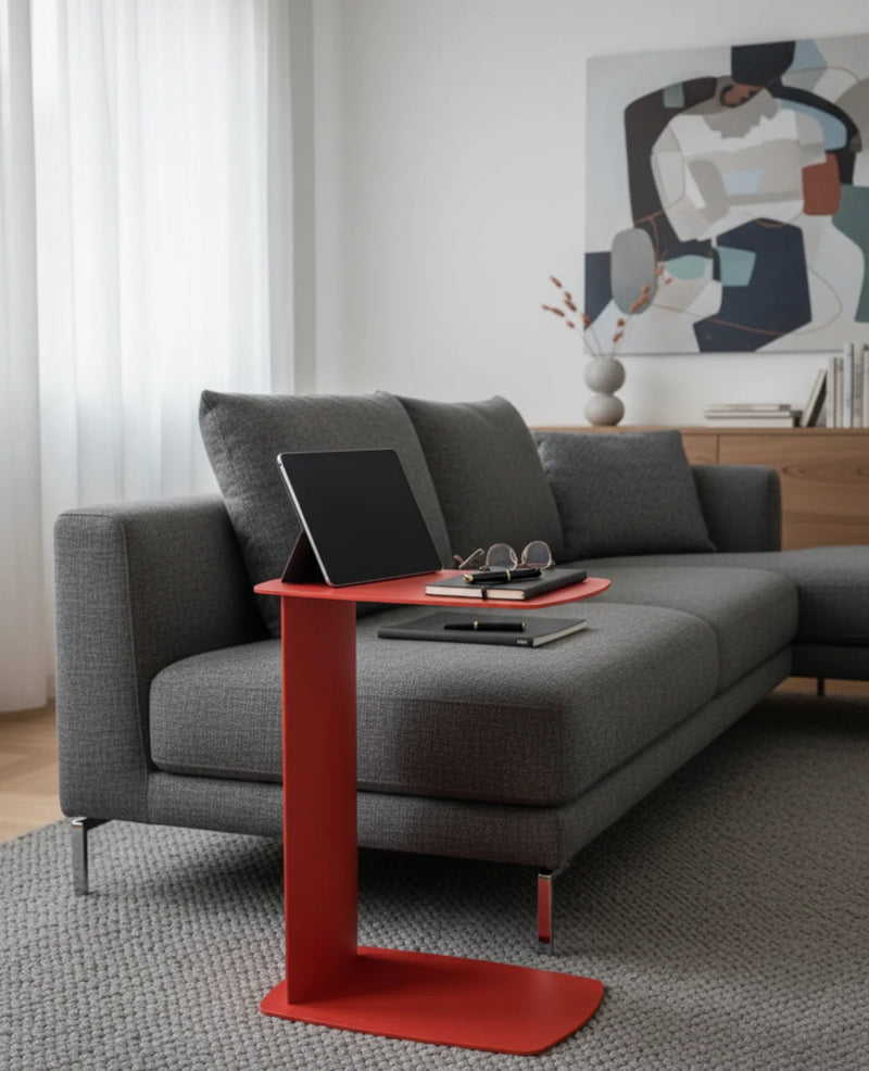 STANDBY Side Table C-Shape Powder-Coated Aluminum — Ansicht 14