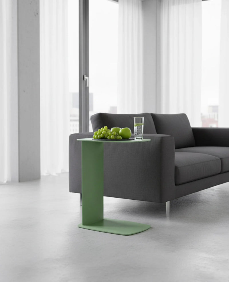 STANDBY Side Table C-Shape Powder-Coated Aluminum — Ansicht 10