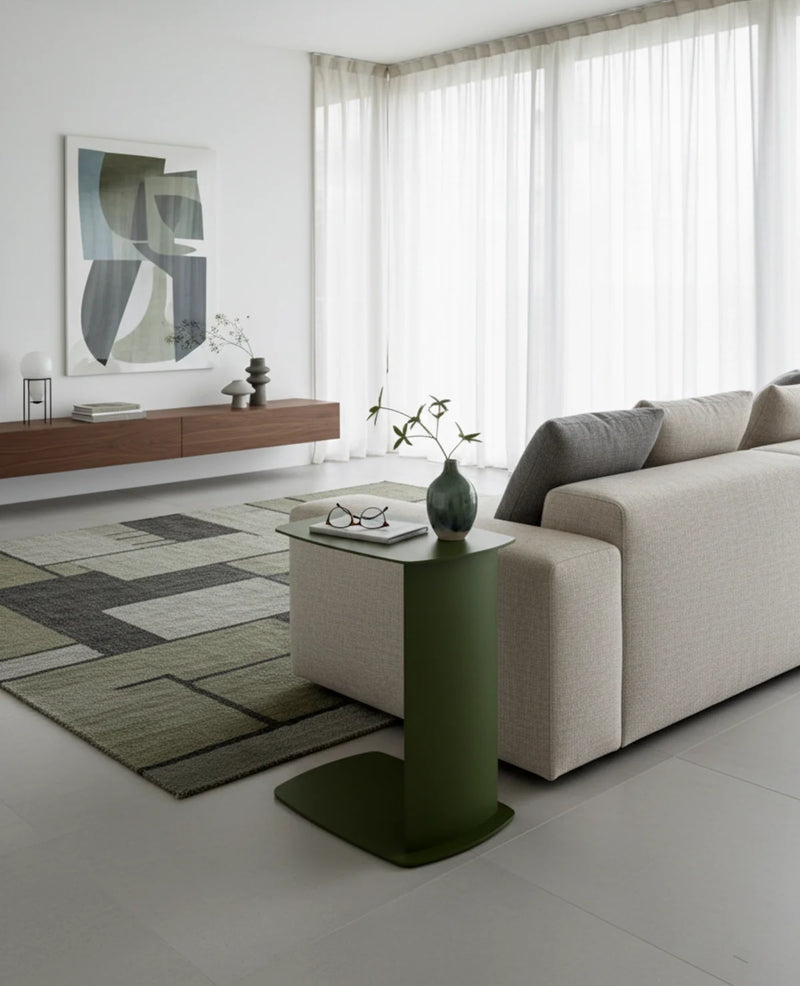 STANDBY Side Table C-Shape Powder-Coated Aluminum — Ansicht 12