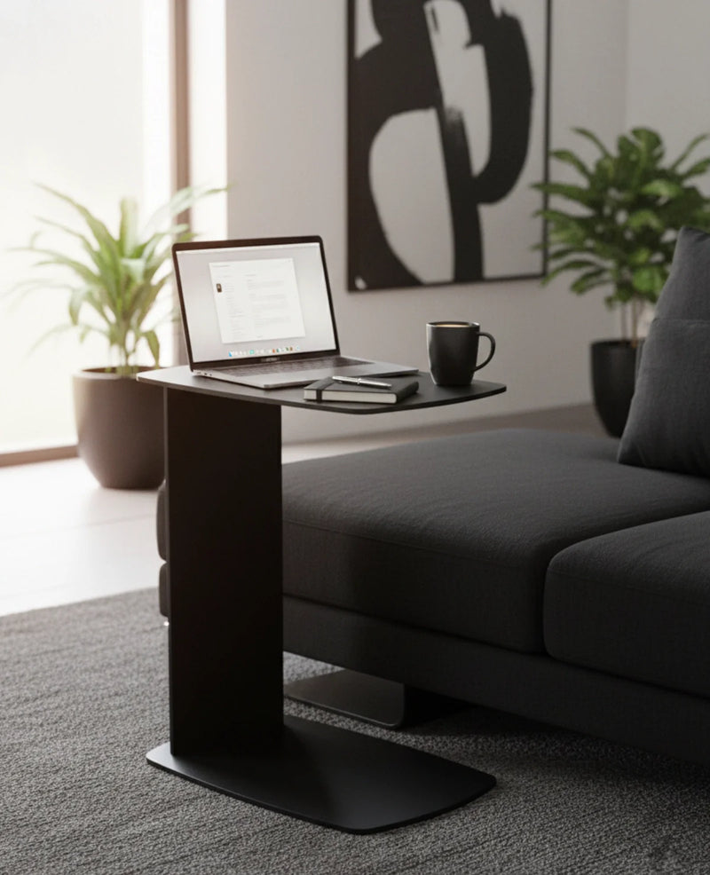 STANDBY Side Table C-Shape Powder-Coated Aluminum — Ansicht 8