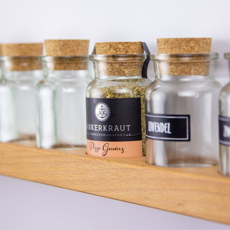 Wooden spice rack SPICO – 8 or 4 jars — Ansicht 11