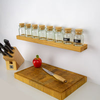 Wooden spice rack SPICO – 8 or 4 jars — Ansicht 10