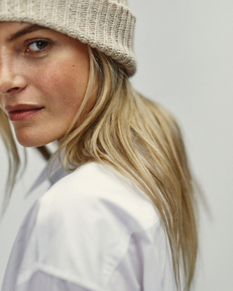 Beanie made from recycled cashmere mix – Sustainable & Soft — Ansicht 4