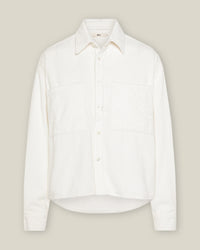 Cord Overshirt Organic Cotton Offwhite Oversized Damen — Ansicht 6