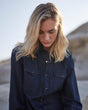 Dark Denim Hemd – Organic Cotton | Oversized Fit | Made in Portugal
