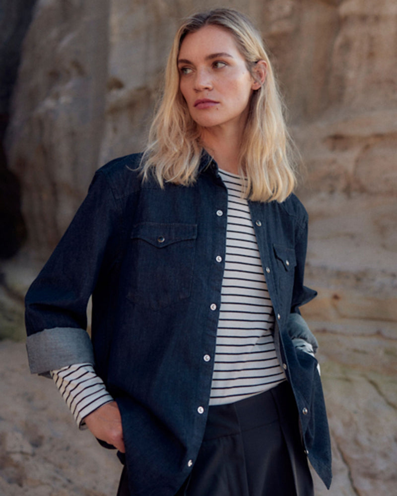 Striped Long Sleeve NEW Made from Organic Cotton – Supersoft | Regular Fit | Made in Portugal — Ansicht 6