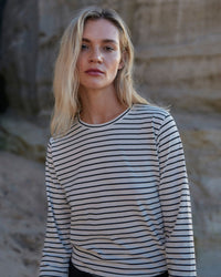 Longsleeve Streifen NEW aus Organic Cotton – Supersoft | Regular Fit | Made in Portugal — Ansicht 5