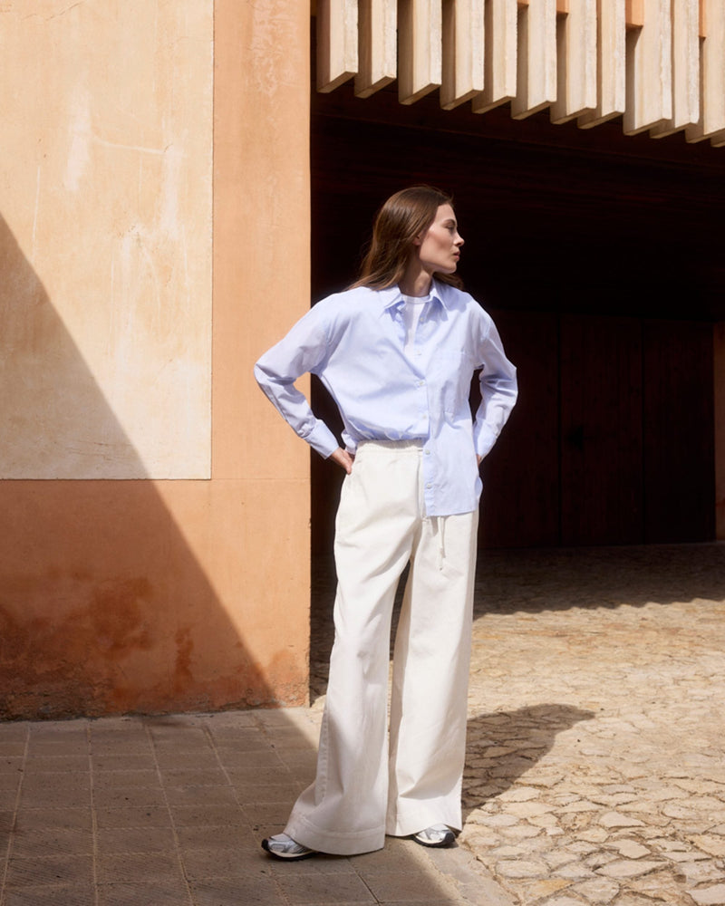 Oversized Bluse aus Organic Cotton – Lässig | Zeitlos | Made in Portugal — Ansicht 4