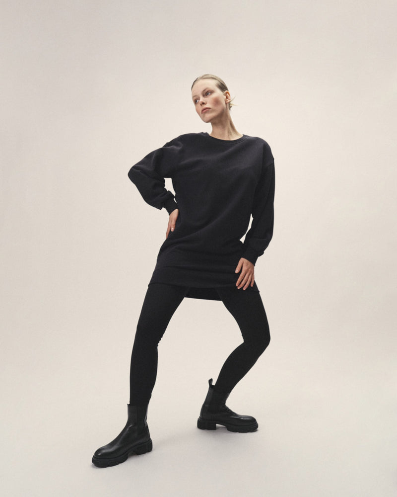 Sweatkleid Organic Cotton Oversized – Lässig | Portugal — Ansicht 3