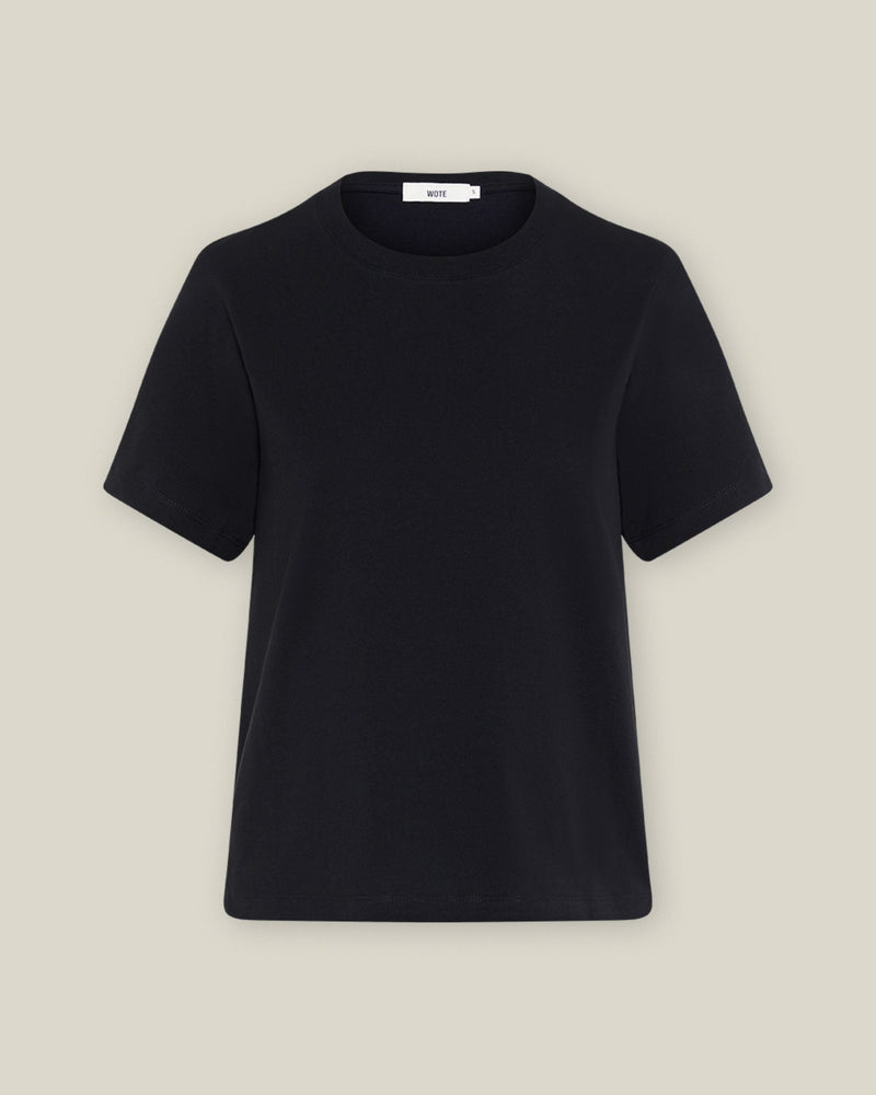 Rundhals T-Shirt aus Bio-Baumwolle – Regular Fit | Fair in Portugal — Ansicht 2
