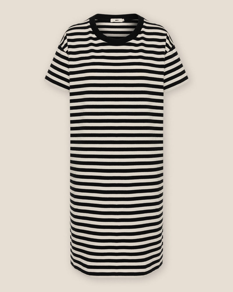 T-Shirt Dress Stripes – Organic Cotton Women | Summery — Ansicht 4
