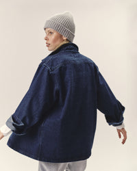 Denim overshirt made from organic cotton — Ansicht 3