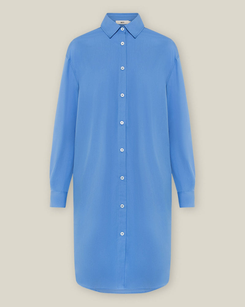 Shirt blouse dress stripes made of organic cotton — Ansicht 10