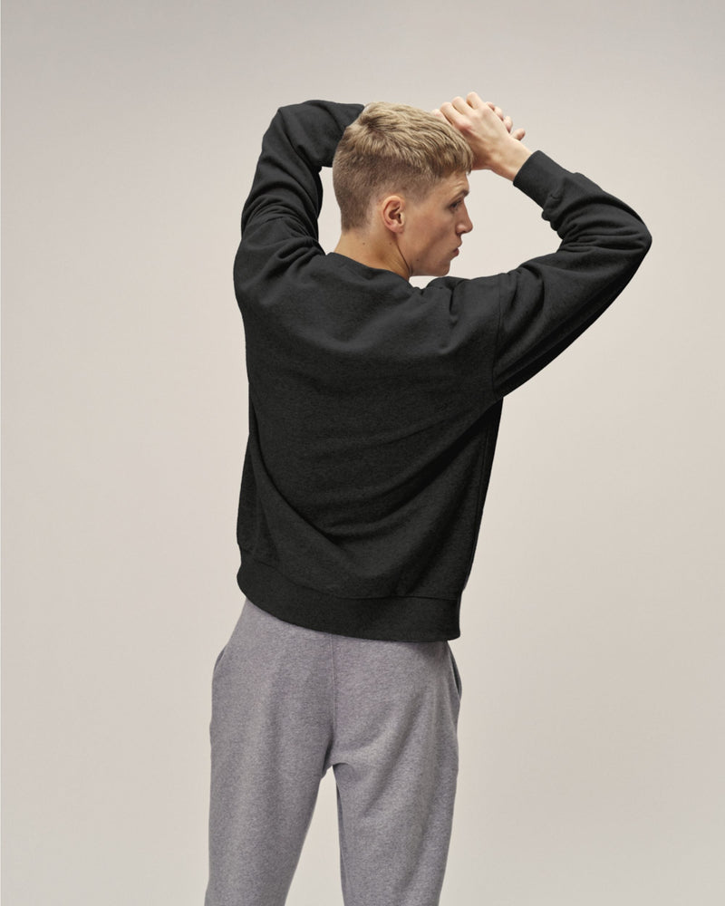 WOTE Herren Crewneck Sweatshirt Bio-Baumwolle 350g Oversized — Ansicht 14