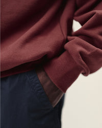 WOTE Herren Crewneck Sweatshirt Bio-Baumwolle 350g Oversized — Ansicht 3