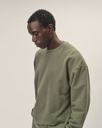 WOTE Herren Crewneck Sweatshirt Bio-Baumwolle 350g Oversized — Ansicht 11