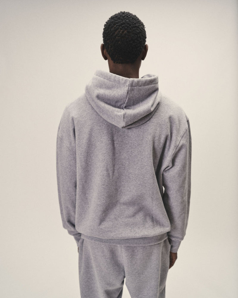 Herren Hoody Sweatshirt – 100% Bio-Baumwolle, 350 g/m², fair produziert in Portugal — Ansicht 3