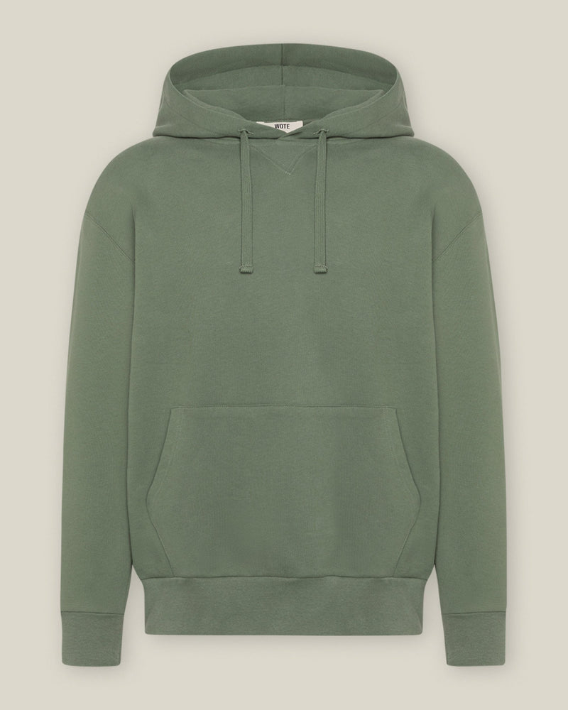 Men's Hoody Sweatshirt – 100% organic cotton, 350 gsm, fair produced in Portugal — Ansicht 14