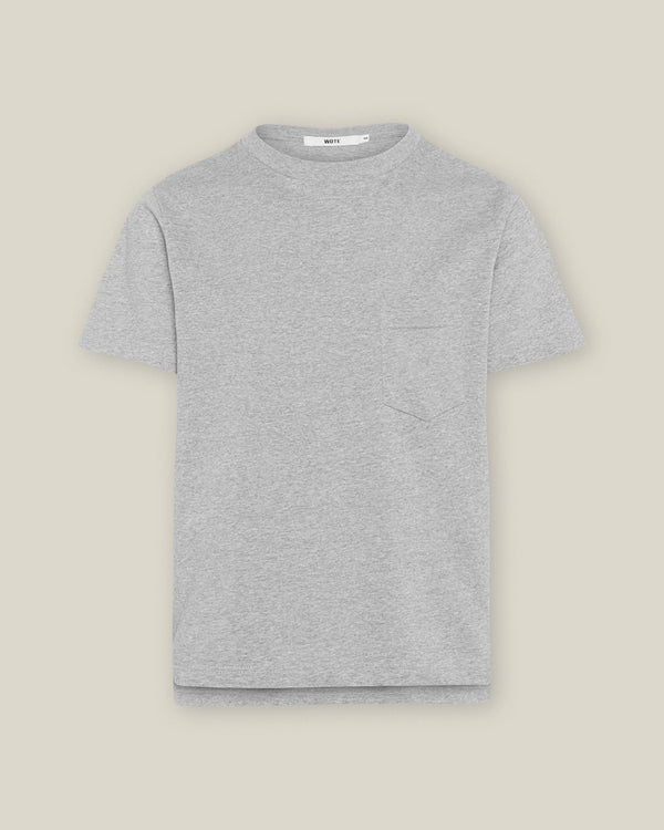 Oversized T-Shirt – Organic Cotton | Boyfriend Fit | Brusttasche