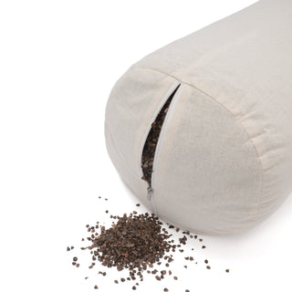 Yoga & Pilates Bolster – 100 % Baumwolle | Handgefertigt | Nachhaltig & vielseitig