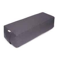Yoga und Pilates Rechteckbolster BASIC – Buchweizenschalen, Baumwolle — Ansicht 8