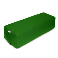Yoga und Pilates Rechteckbolster BASIC – Buchweizenschalen, Baumwolle — Ansicht 1