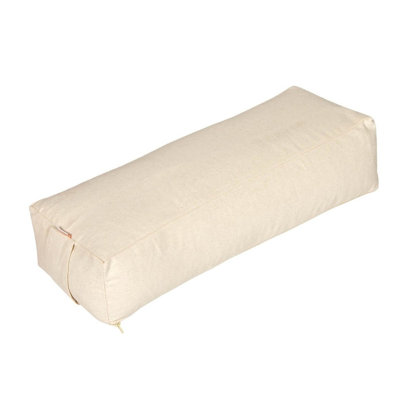 Yoga und Pilates Rechteckbolster BASIC – Buchweizenschalen, Baumwolle — Ansicht 13