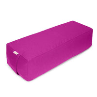 Yoga und Pilates Rechteckbolster BASIC – Buchweizenschalen, Baumwolle — Ansicht 14