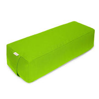 Yoga und Pilates Rechteckbolster BASIC – Buchweizenschalen, Baumwolle — Ansicht 5