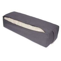 Yoga und Pilates Rechteckbolster BASIC – Buchweizenschalen, Baumwolle — Ansicht 9